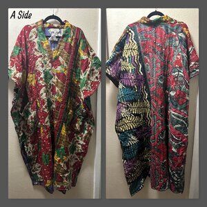 Kantha Bae One Size Reversible Just This Muu Boho Maxi Dress